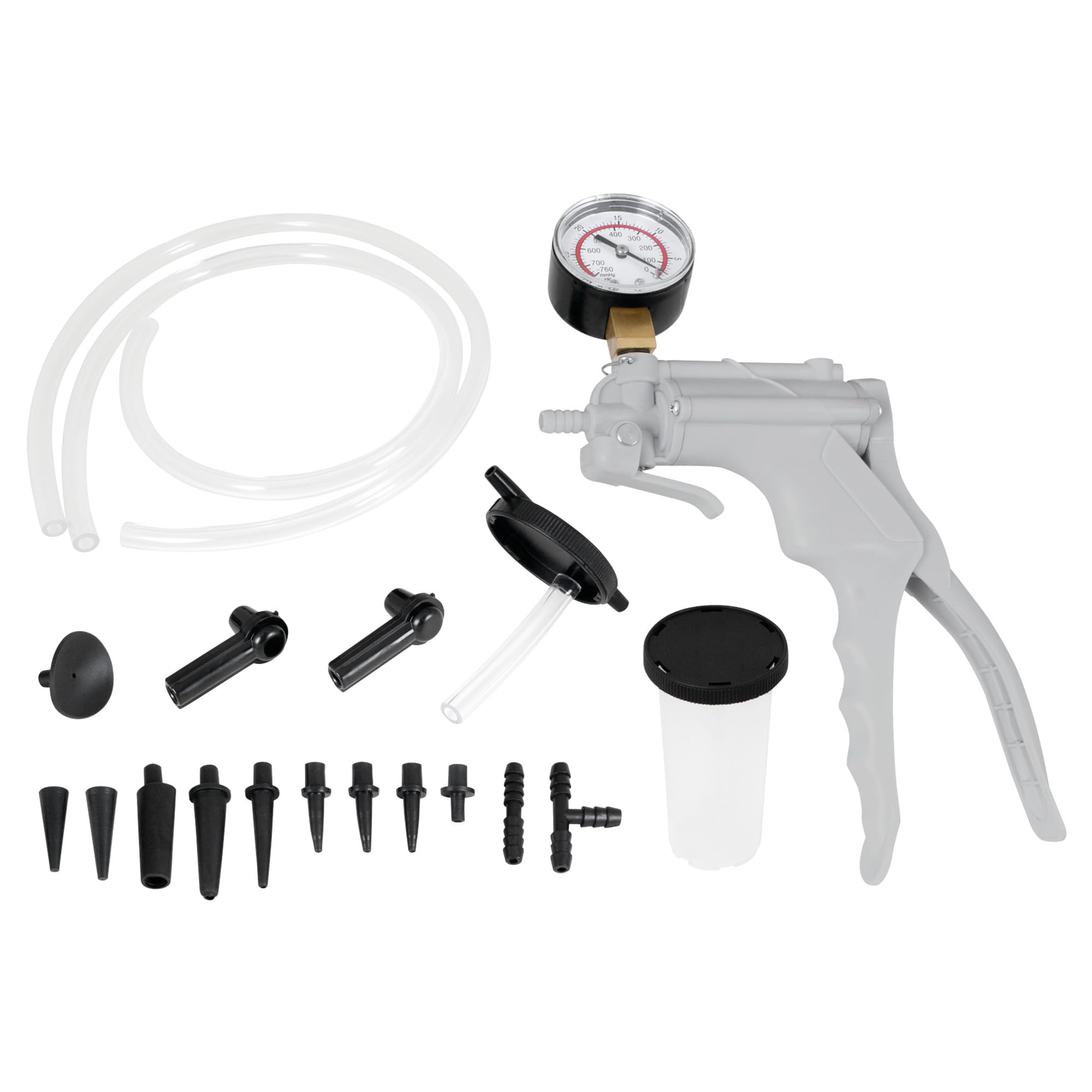 One-Man Performance Tool W87030 Hand Vacuum Pump Kit for Brake Bleeding and Automotive Tests