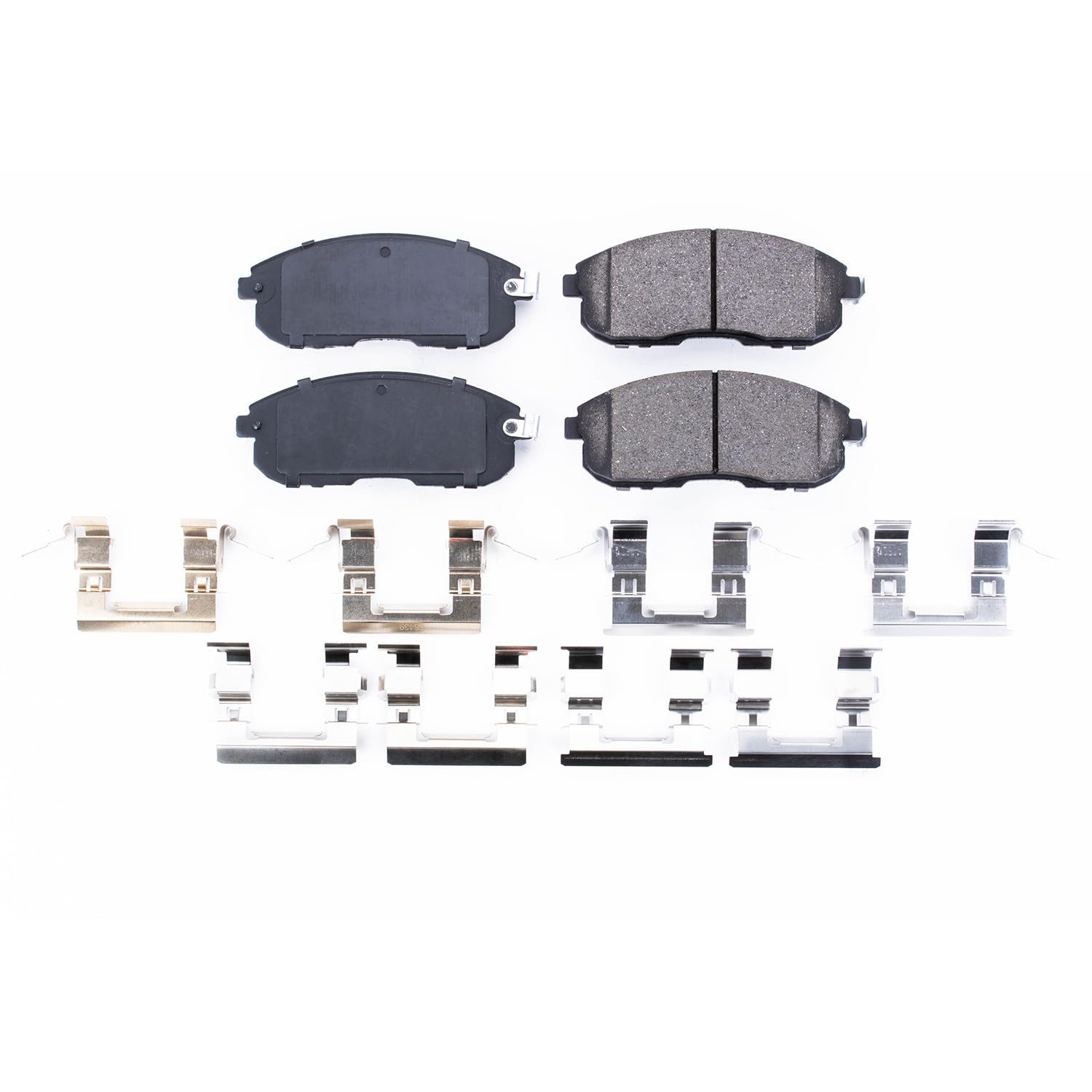 Power Stop Brake Kit Front For Infiniti G35 2003-05 |Nissan 350Z 2003-05 |Altima 2007-13 |Juke 2011-17 |Maxima 1999-01 |Nissan Sentra 2007-10 - Ceramic Brake Pads With Installation Hardware, 17-815