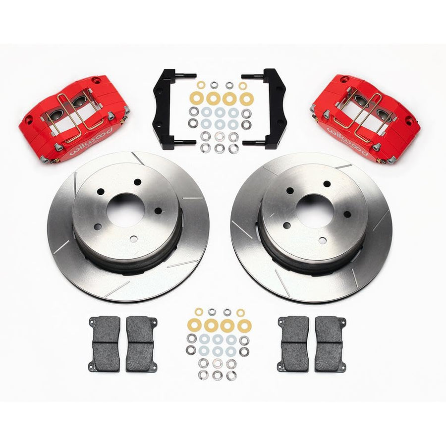 Rear DPR-DS Kit,12.19", Drilled, Red