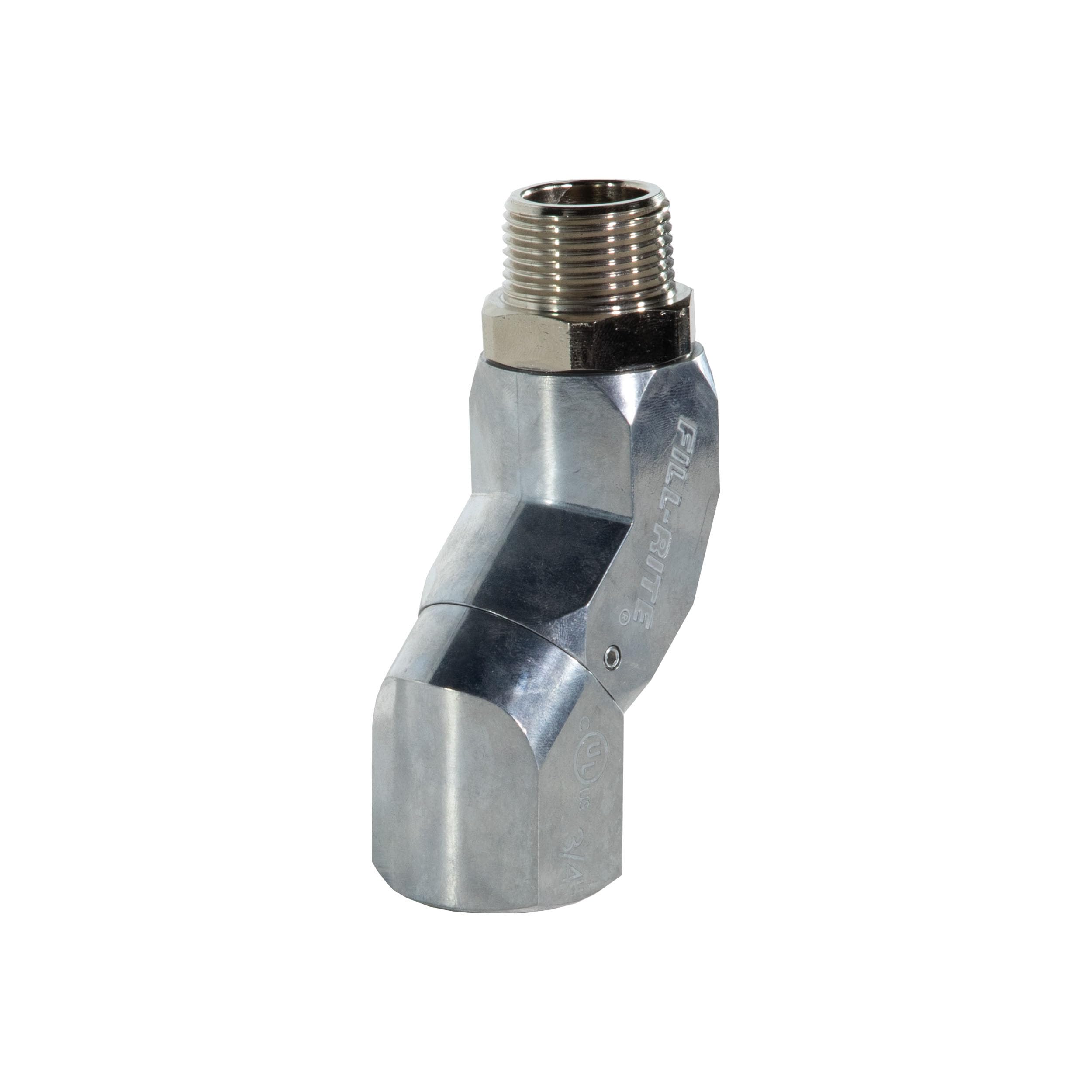 3/4 Inch Fill Rite S075H1314 Multi Plane Swivel with 360 Degree Swivel and Double O Ring Seals for Fuel Transfer Pumps and Hoses