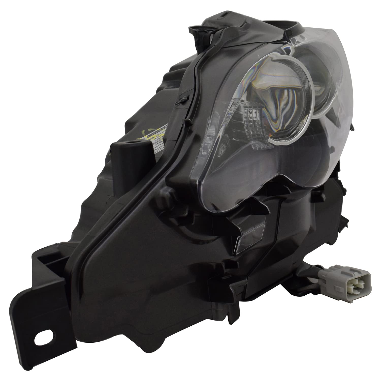 Left TYC Headlight Assembly Compatible with 2014-2016 Lexus IS250