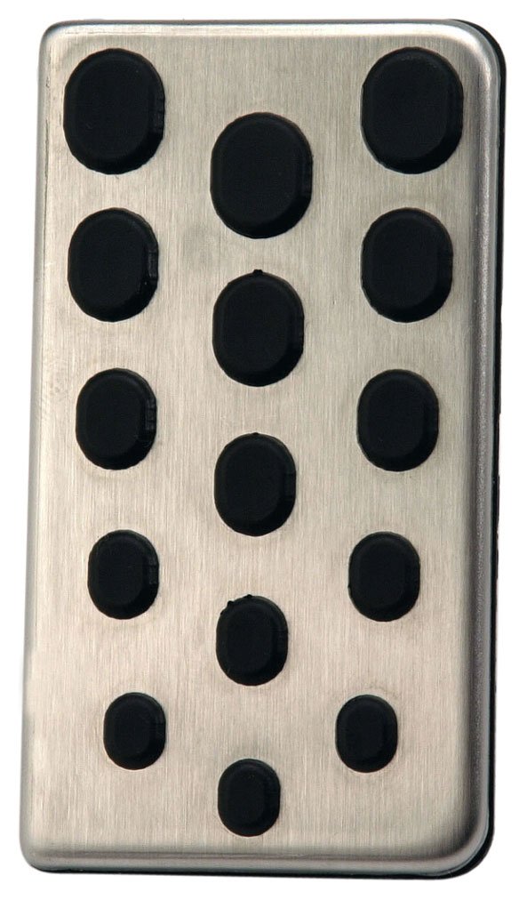 Aluminum Ford Racing M2301C Urethane Pedal Cover