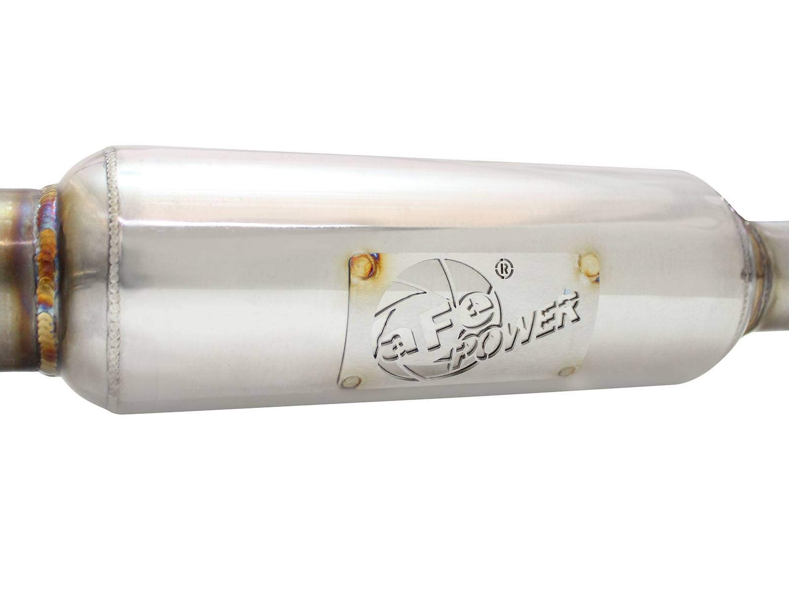 2-1/4" - 2-1/2" aFe Power Stainless Steel Axle-Back Exhaust System 49-36025-B