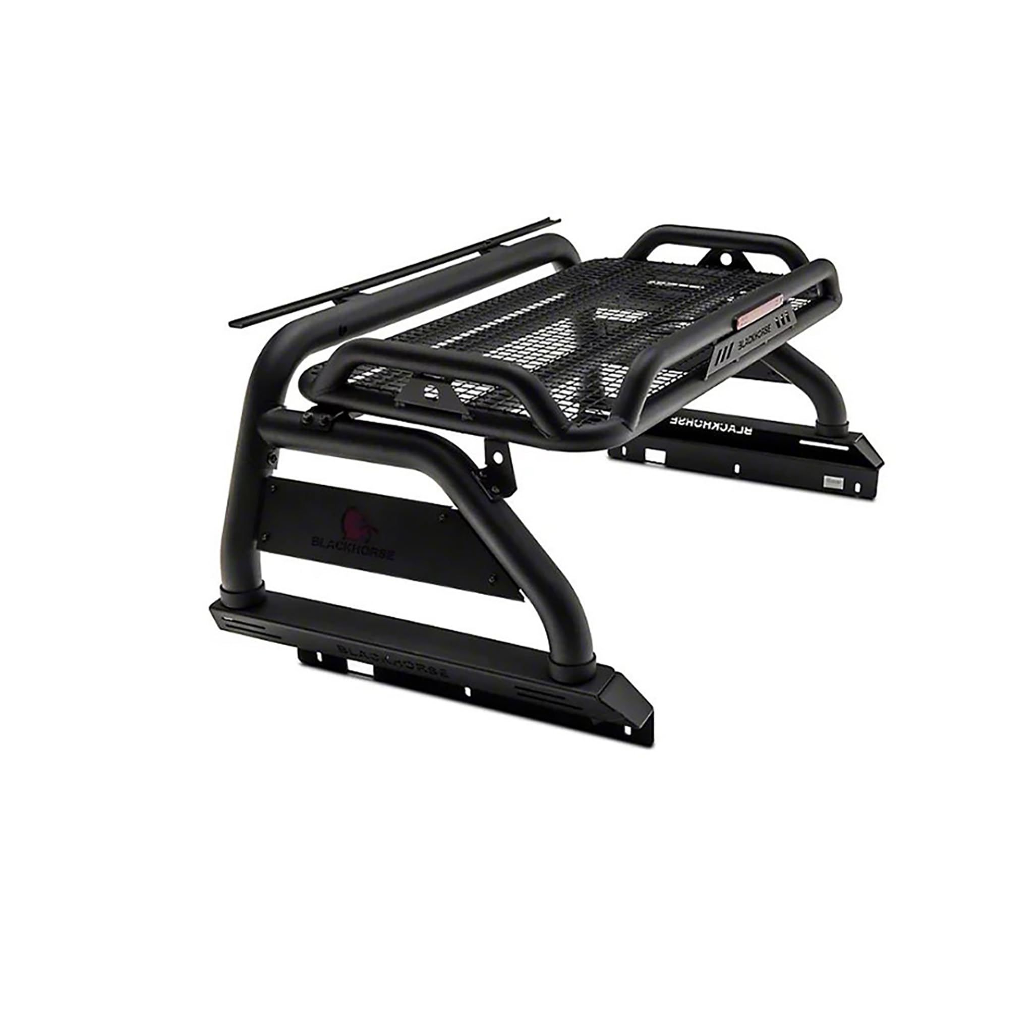 Atlas Roll Bar Black Black Horse Off Road Compatible with 2019-2023 Ford Ranger-ATRB8BK