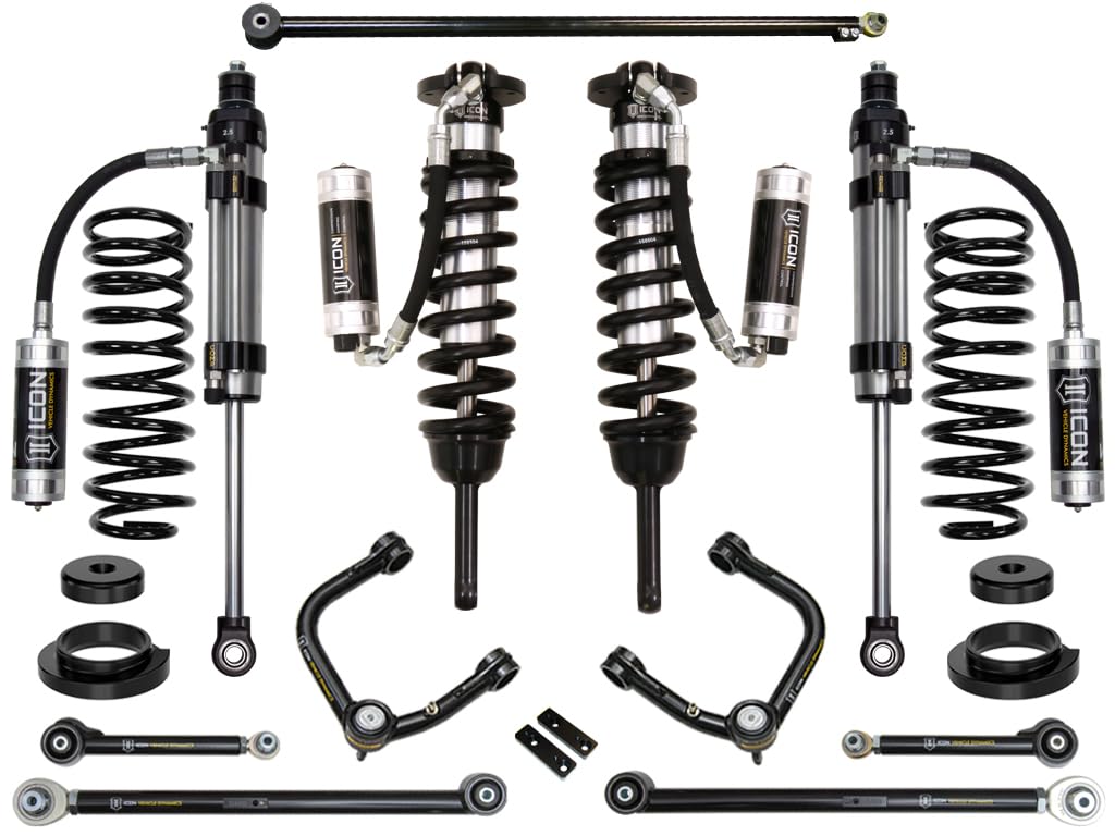 0-3.5" Lift, ICON Stage 8 Suspension System, Tubular UCA, Compatible with 2003-09 Lexus GX470, K53178T