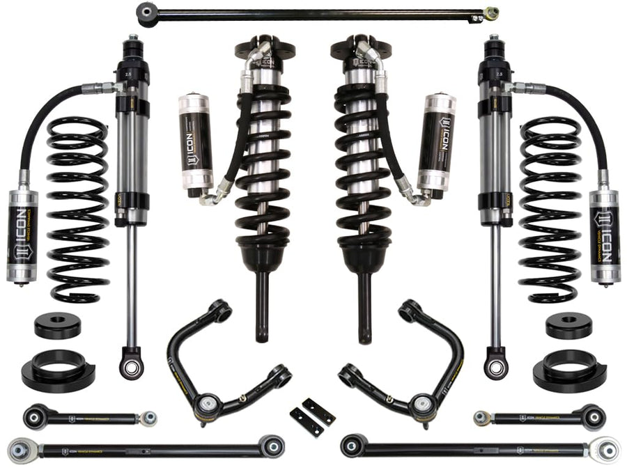 0-3.5" Lift, ICON Stage 8 Suspension System, Tubular UCA, Compatible with 2003-09 Lexus GX470, K53178T