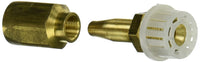 6C5-6RMPB Gates Field Attachable for C5C, C5D and C5M Hose, Male Pipe NPTF, 30 Cone Seat, Brass, 5/16" ID
