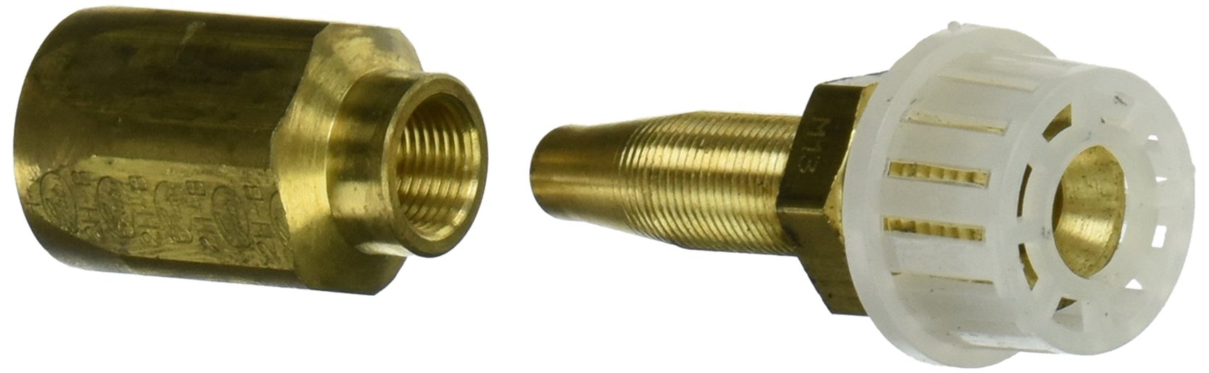 6C5-6RMPB Gates Field Attachable for C5C, C5D and C5M Hose, Male Pipe NPTF, 30 Cone Seat, Brass, 5/16" ID