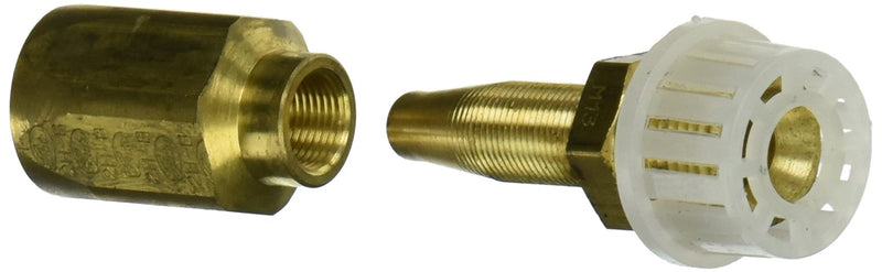 6C5-6RMPB Gates Field Attachable for C5C, C5D and C5M Hose, Male Pipe NPTF, 30 Cone Seat, Brass, 5/16" ID
