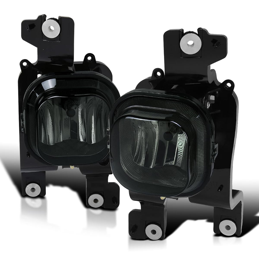 Fog Lights Spec-D Tuning Smoke Driving Lamps+Switch Compatible with Ford F250 F350 F450 Super Duty 2008-2010 L+R Pair Assembly
