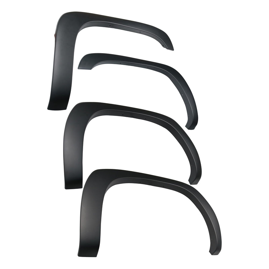 OE Factory Style Black Black Horse Fender Flares Compatible with 99-06 Chevy Silverado 1500|99-04 Chevy Silverado 2500|01-06 Chevy Silverado 2500 HD|01-06 Chevy Silverado 3500-FOESI99