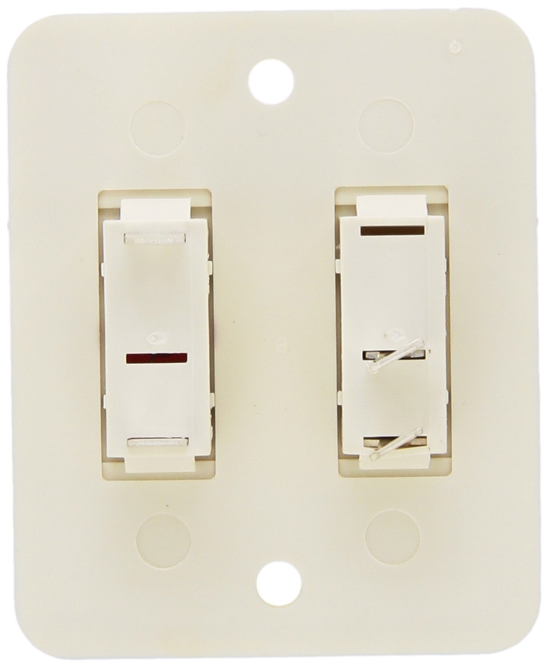 Suburban 520764 Lite Plate and Switch Assembly, Black, 1 Count (Pack of 1)