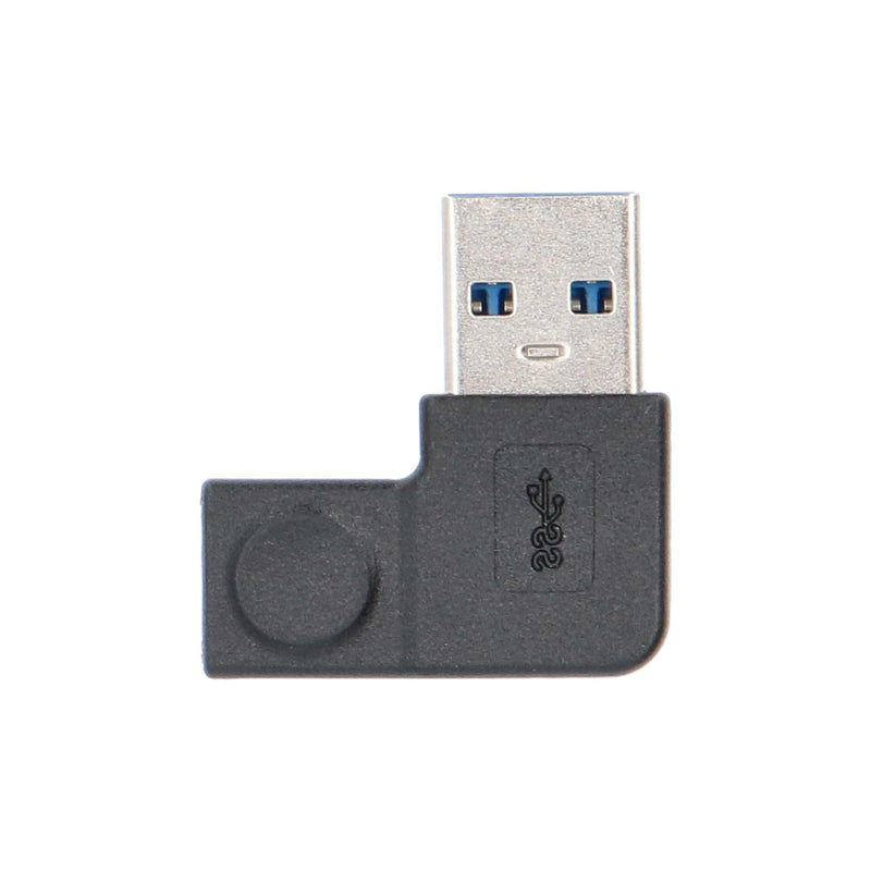 USB-A 3.0 Metra Brands to USB-C 2.0 Right Angle Adapter