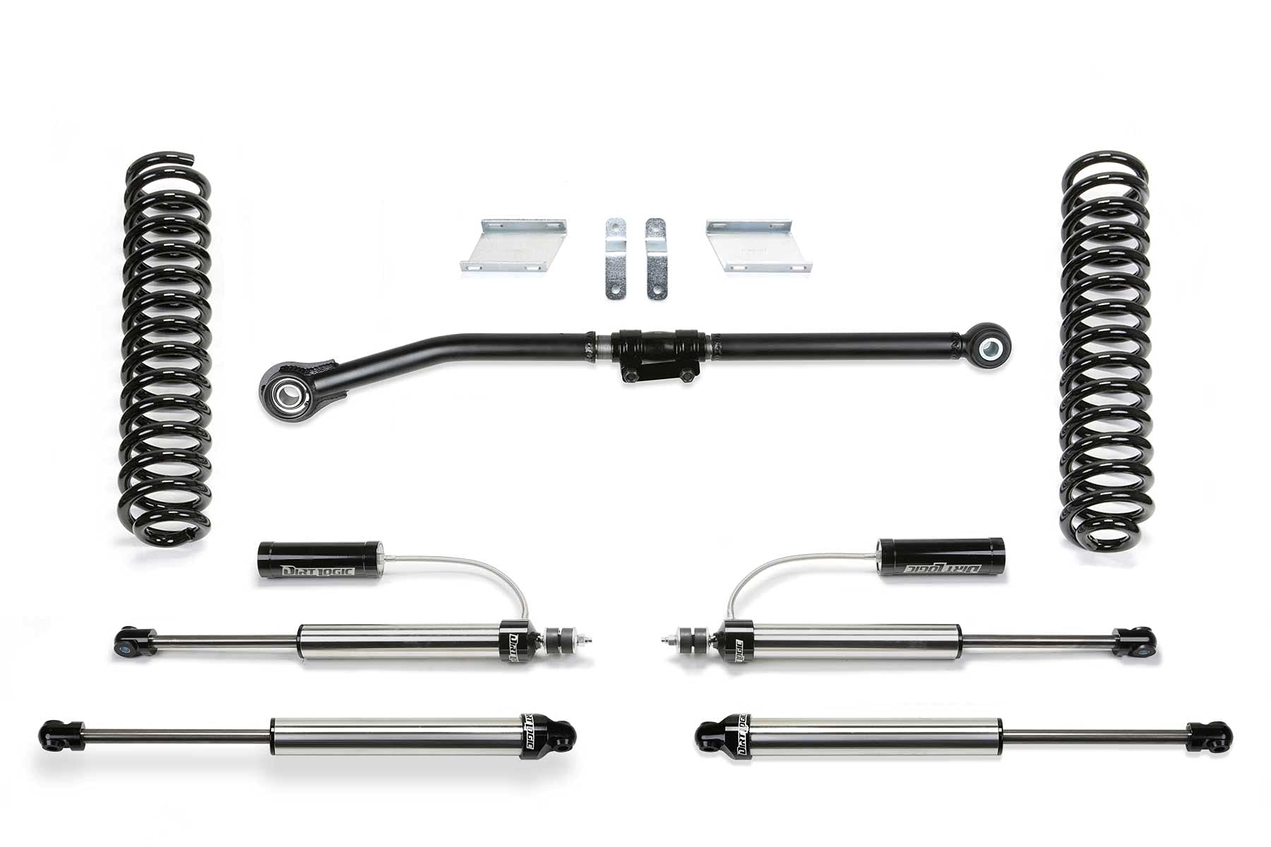 Fabtech K2334DL Lift System Basic w/Shocks 2.5 in. Lift w/Front Dirt Logic 2.25 Resi Shocks And Rear Dirt Logic 2.25 Shocks