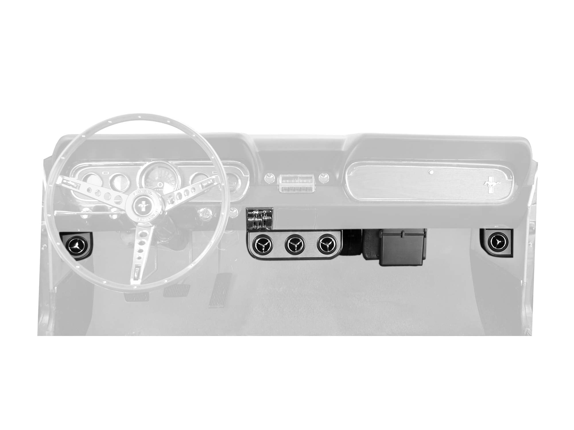 69-70 302/351 Hurricane Ac Kit Scott Drake - (CAP-1069M-302)