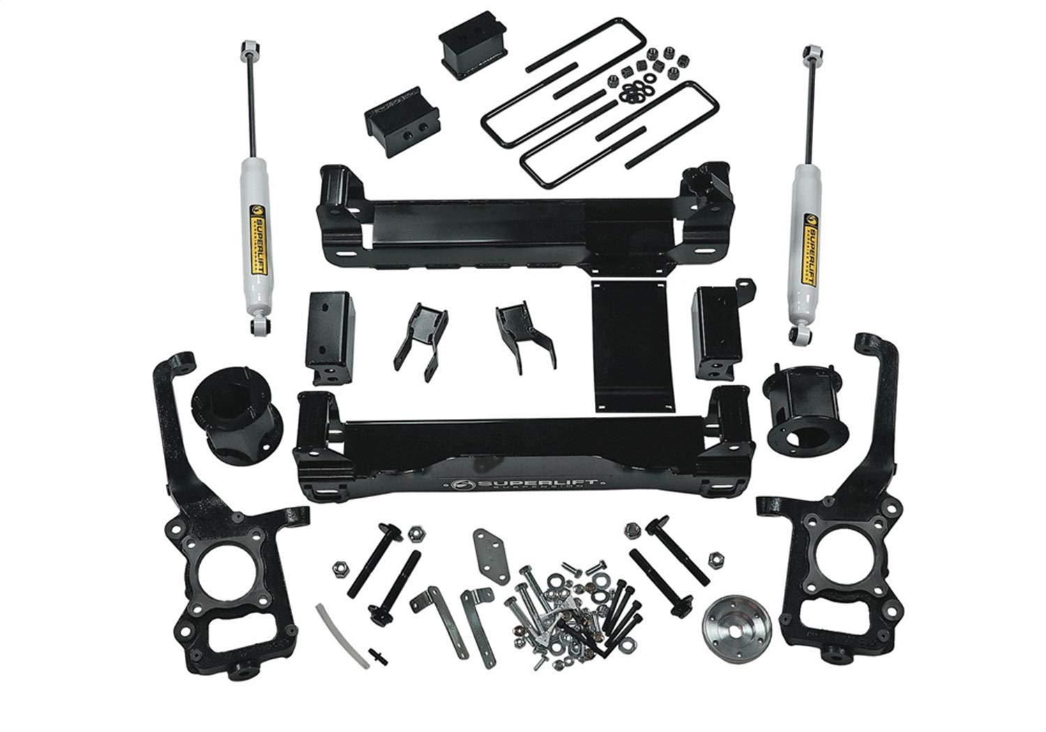 SUPERLIFT REALTRUCK SUSPENSION 4.5" Lift Kit for Ford F-150 | Complete Lift Kit with Front Strut Spacers & Rear Bilstein 5100 Series Shocks | K178B | Fits 2009-2014 Ford F-150 4WD