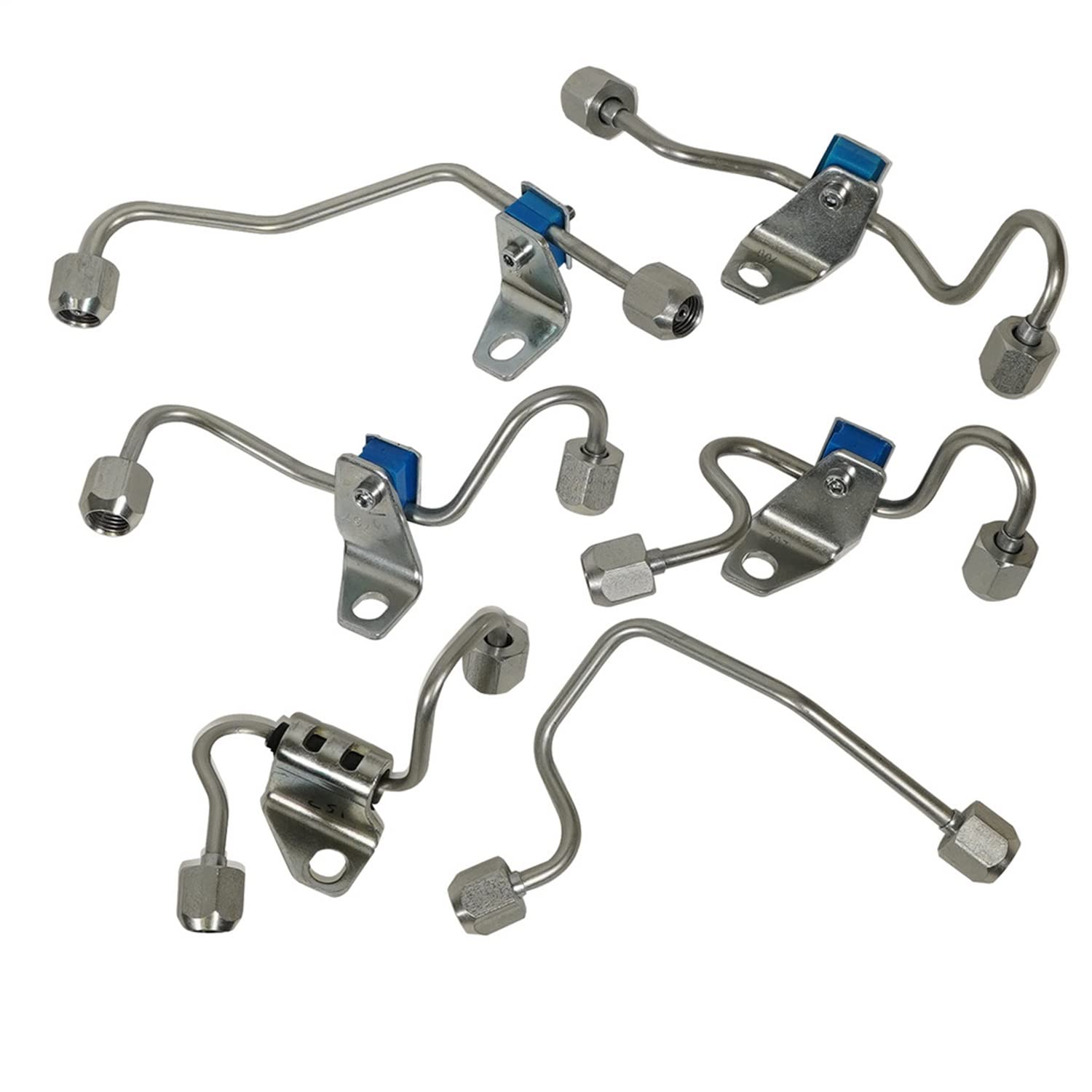 Injector Fuel Line BD Diesel - Assembled - Steel - Zinc Plated - Compatible