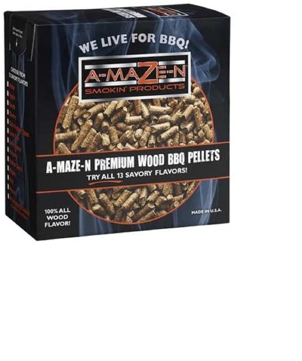 100% Oak BBQ Pellets - A-MAZE-N Smoker Pellets - Grilling - 2 lb