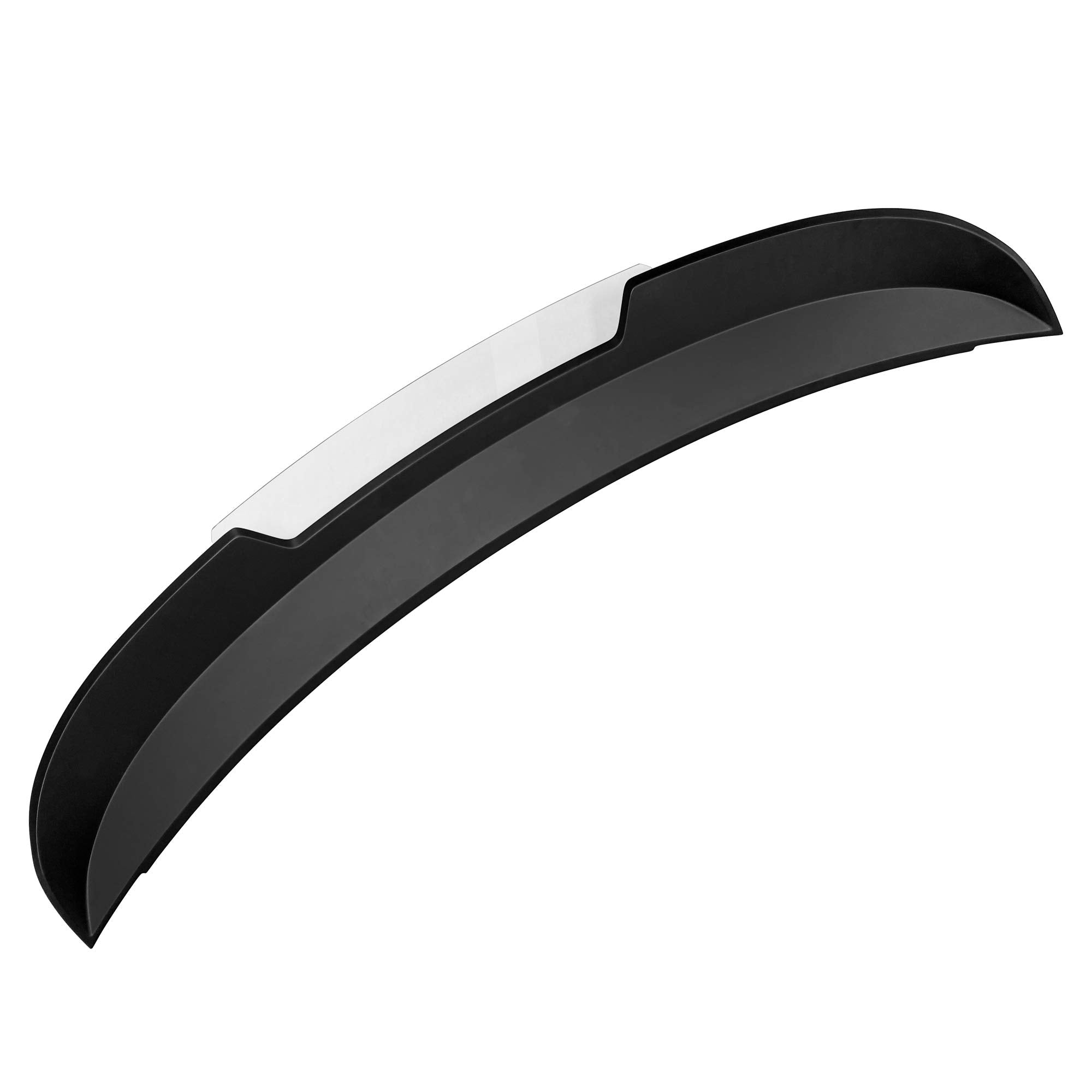Drake JR3B-6344210-A Muscle Cars S550 Rear Spoiler - Wicker Bill Style - Satin Black