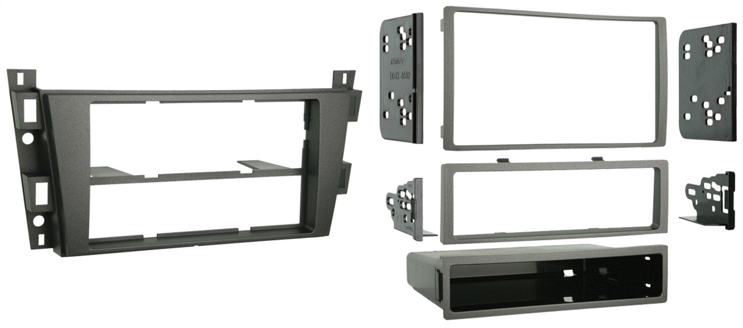 Metra Single DIN/Double DIN Installation Kit for 2006-2007 Cadillac DTS / 2007 Cadillac SRX, Black