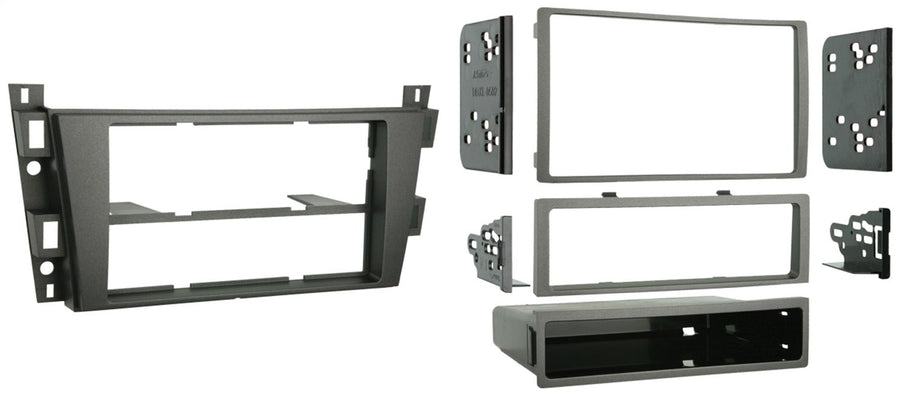 Metra Single DIN/Double DIN Installation Kit for 2006-2007 Cadillac DTS / 2007 Cadillac SRX, Black