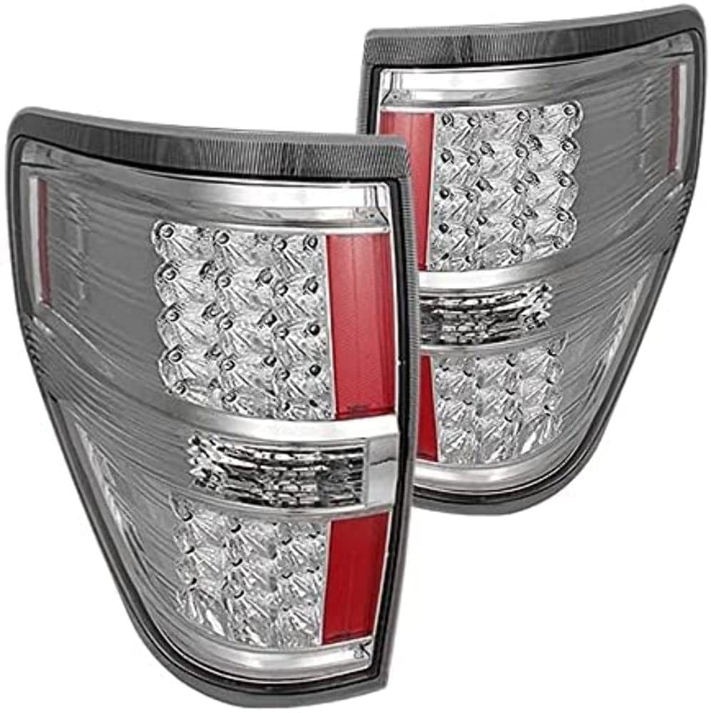 LED Tail Lights xTune 9025655 Black/Smoked