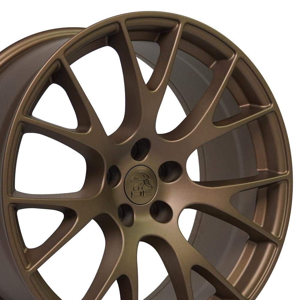 20 Inch OE Wheels DG15 Rim Fits Hellcat Style 5x115 20x10 Satin Bronze - Hollander 2528 (1)