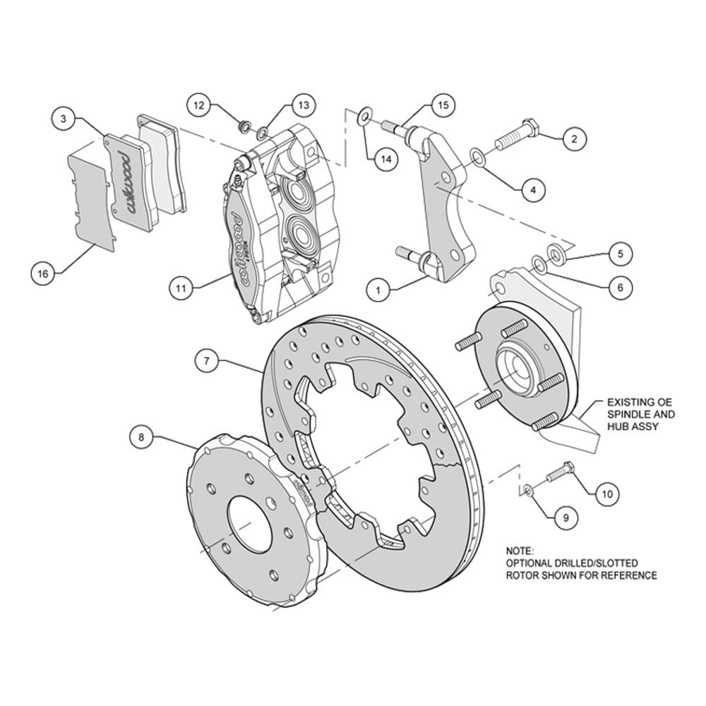 Front DPR-DS Kit,12.19"