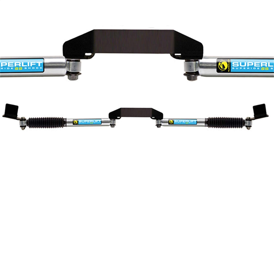SUPERLIFT SUSPENSION RealTruck Dual Stabilizer Kit for RAM 2500/3500 | Bilstein 5100 Series Cylinders | 92700 | Fits 2003-2008 Dodge RAM 2500/3500 4WD with 3" of Lift or Higher