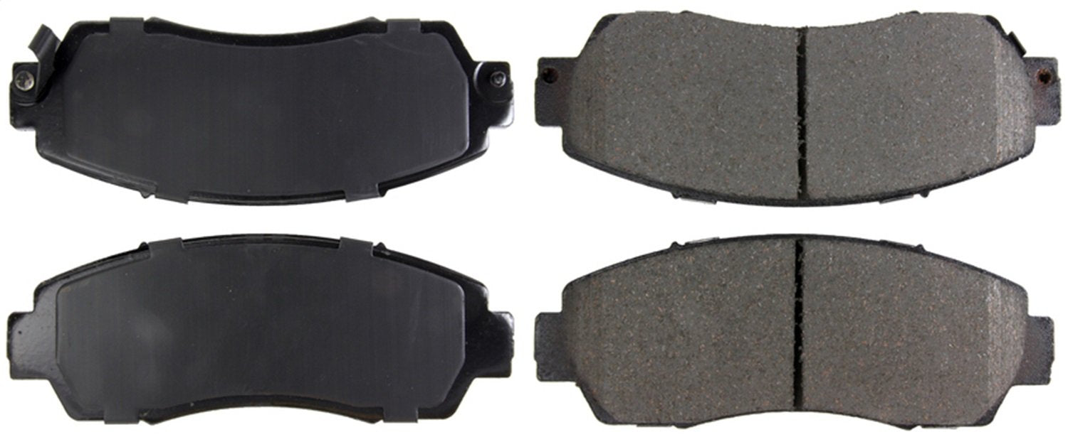 Front StopTech 308.15210 Brake Pads with Shims and Hardware Street