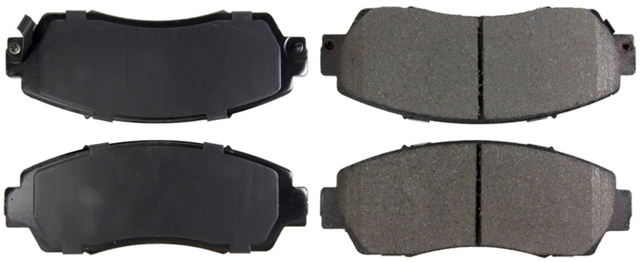 Front StopTech 308.15210 Brake Pads with Shims and Hardware Street