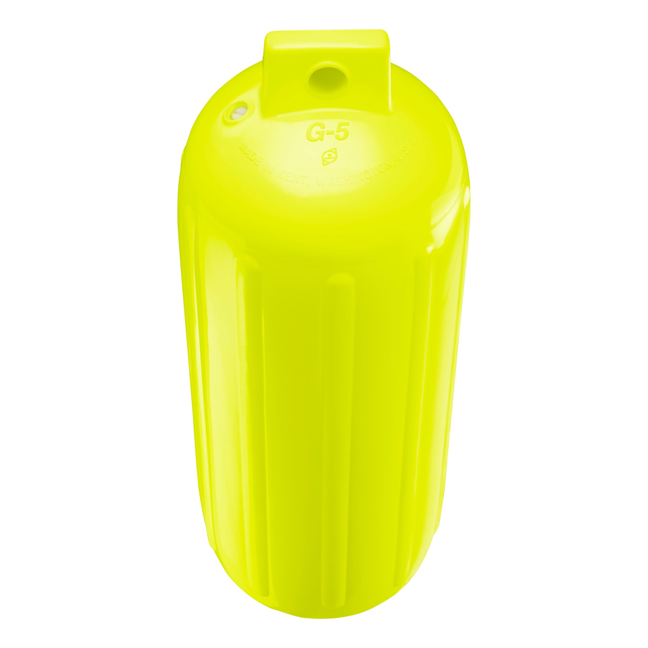 Saturn Yellow Polyform G-5 Boat Fender