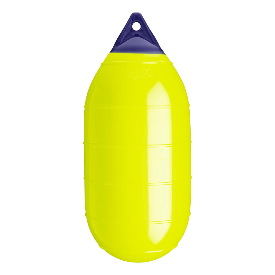 Polyform LD-3 Low Drag Buoy Standard Blue Ropehold - Saturn Yellow