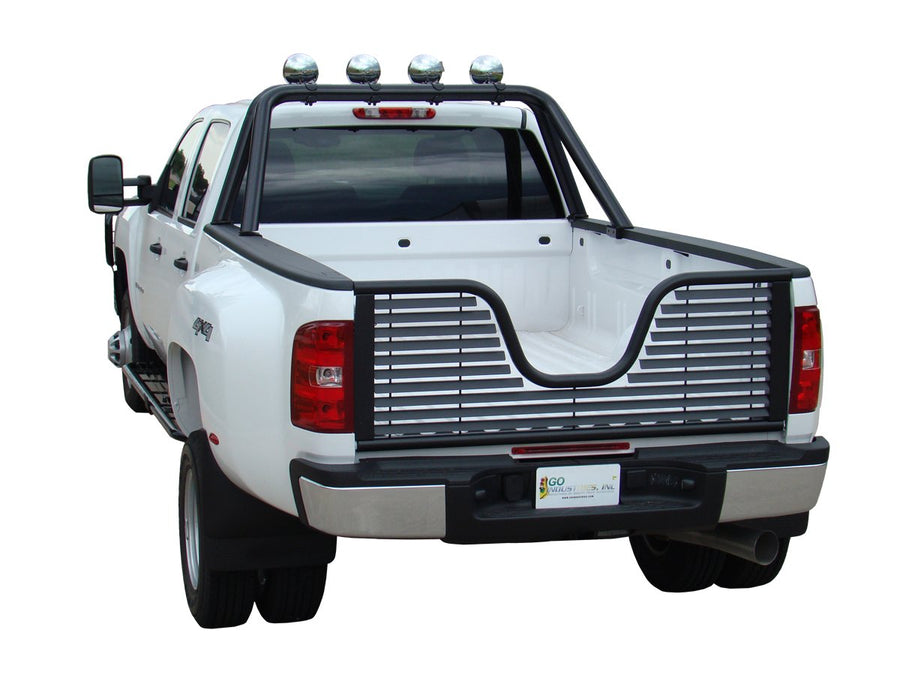 LOUVERED V-GATE GO IND 02-08 RAM 1500/03-09 RAM 2500/3500 Black