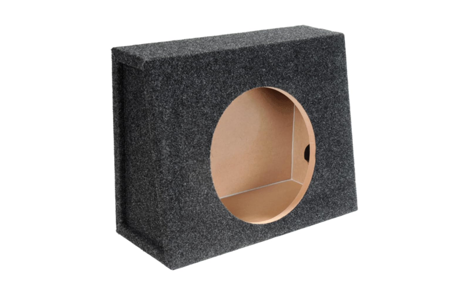 Single 10 in Truck Enclosure Sealed Subwoofer Enclosure Precision CNC-Cut, Premium MDF Construction. Proudly USA Made.