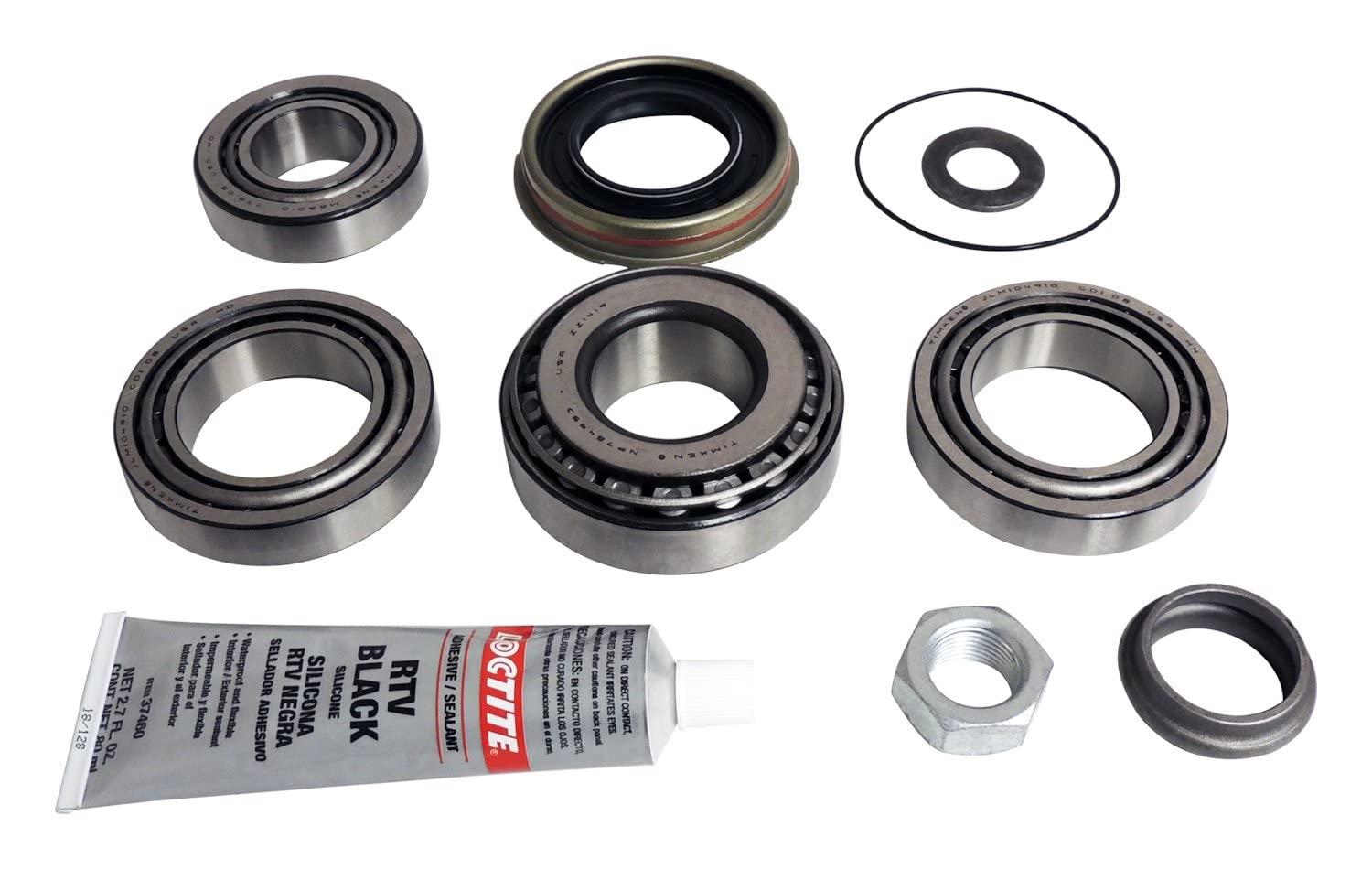 Jeep Crown Automotive Replacement D44WKMASKIT Differential Overhaul Kit 2005-2010 Wk Or Xk Models W/Dana 44 Rear Axle