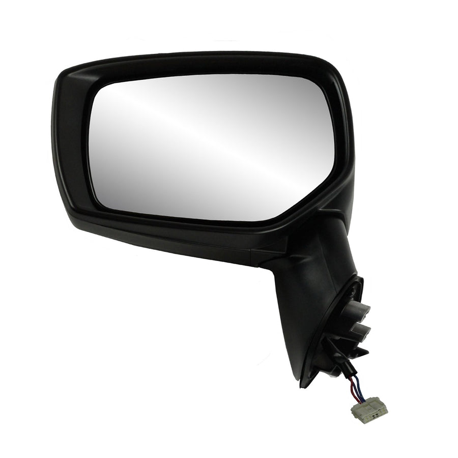 Mirror Driver Side for Subaru Crosstrek, Hybrid, Impreza Sedan/Wagon, Textured Black, Foldaway, Power