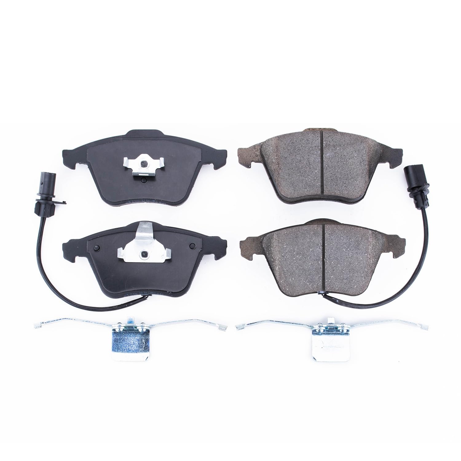 Power Stop Z17 17-915A, Front Ceramic Brake Pads with Hardware For Audi A4, Audi A4 Quattro, Audi A6, Audi A6, Audi A6 Quattro, Audi S4 [Model Specific]