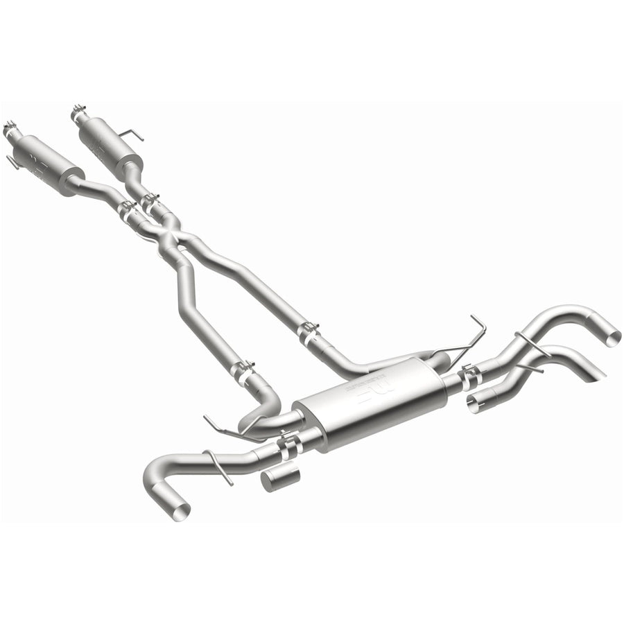 Performance MagnaFlow Exhaust System 19606: Cat-Back, NEO Series, Compatible with 2022-2024 Jeep Grand Cherokee, Dual Split Rear Exit Style