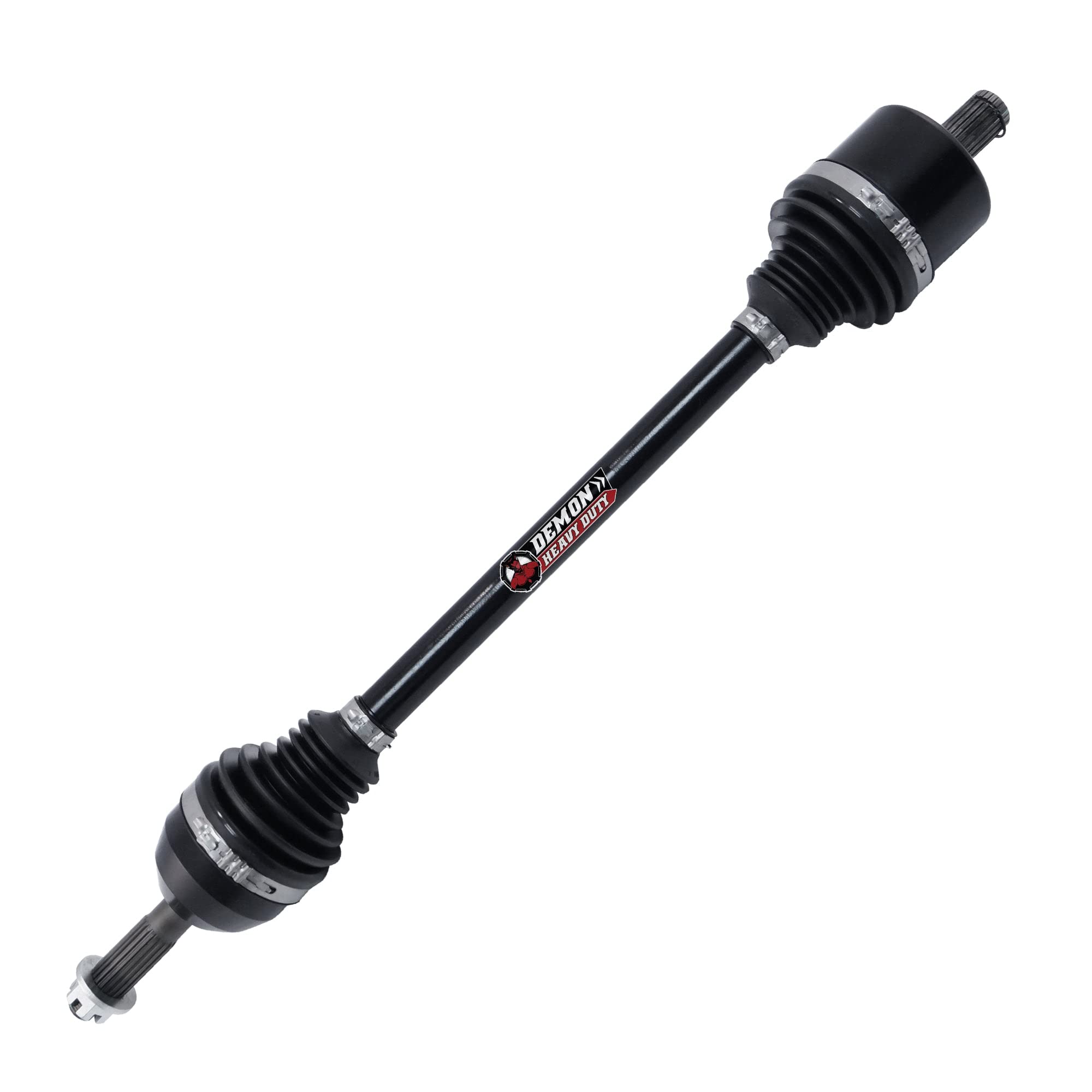 Demon Powersports Heavy Duty Front Left/Right Axle (2008-09) Polaris Ranger 500/700, Made Up of 4340 Chromoly Steel, In Dual Heat Treated Strength, Gives Wider Angles OEM: 1332467