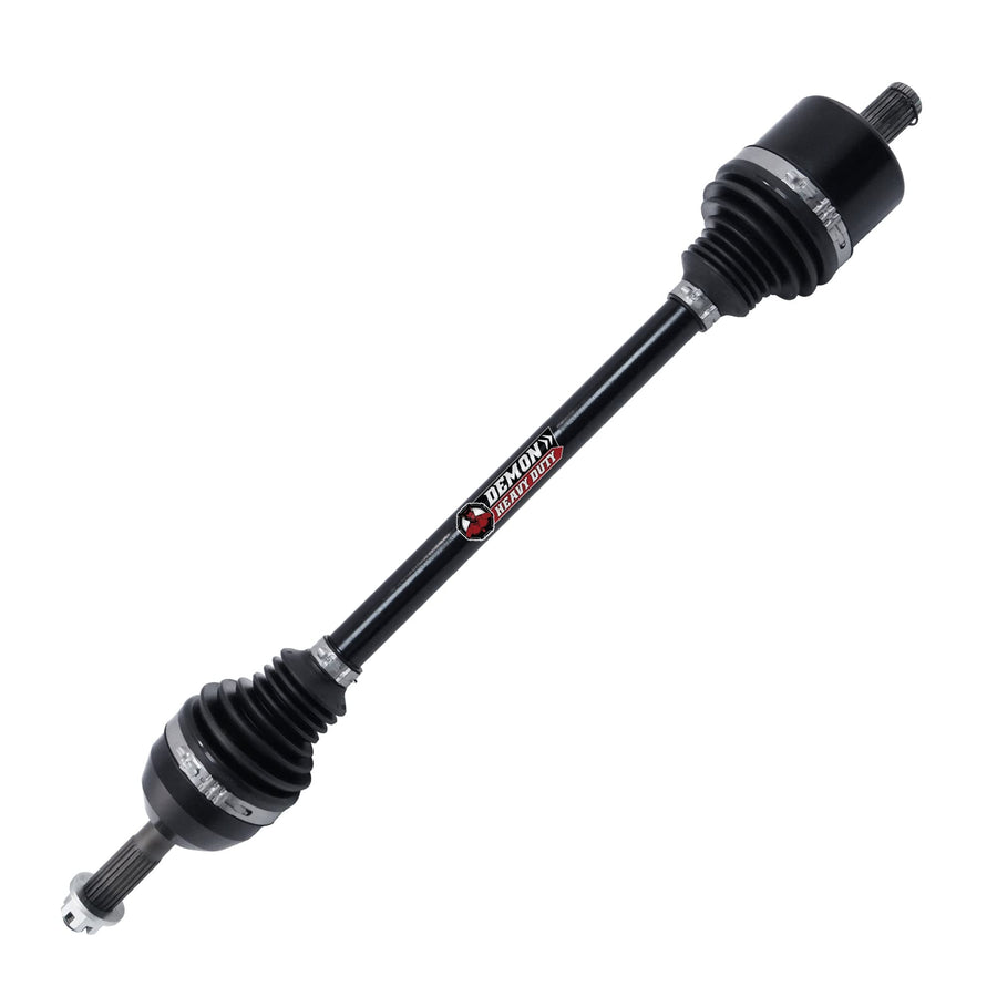 Demon Powersports Heavy Duty Front Left/Right Axle (2008-09) Polaris Ranger 500/700, Made Up of 4340 Chromoly Steel, In Dual Heat Treated Strength, Gives Wider Angles OEM: 1332467