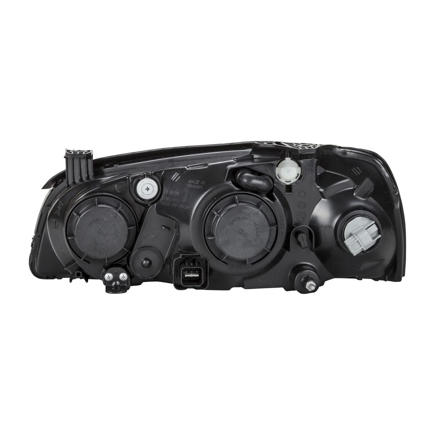 Right TYC Headlight Assembly Compatible with 2004-2006 Hyundai Elantra