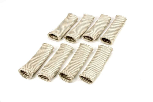 Protect-A-Boots Design Engineering 010552 Silver Angled Spark Plug Boot Protector Sleeves (Pack of 8)