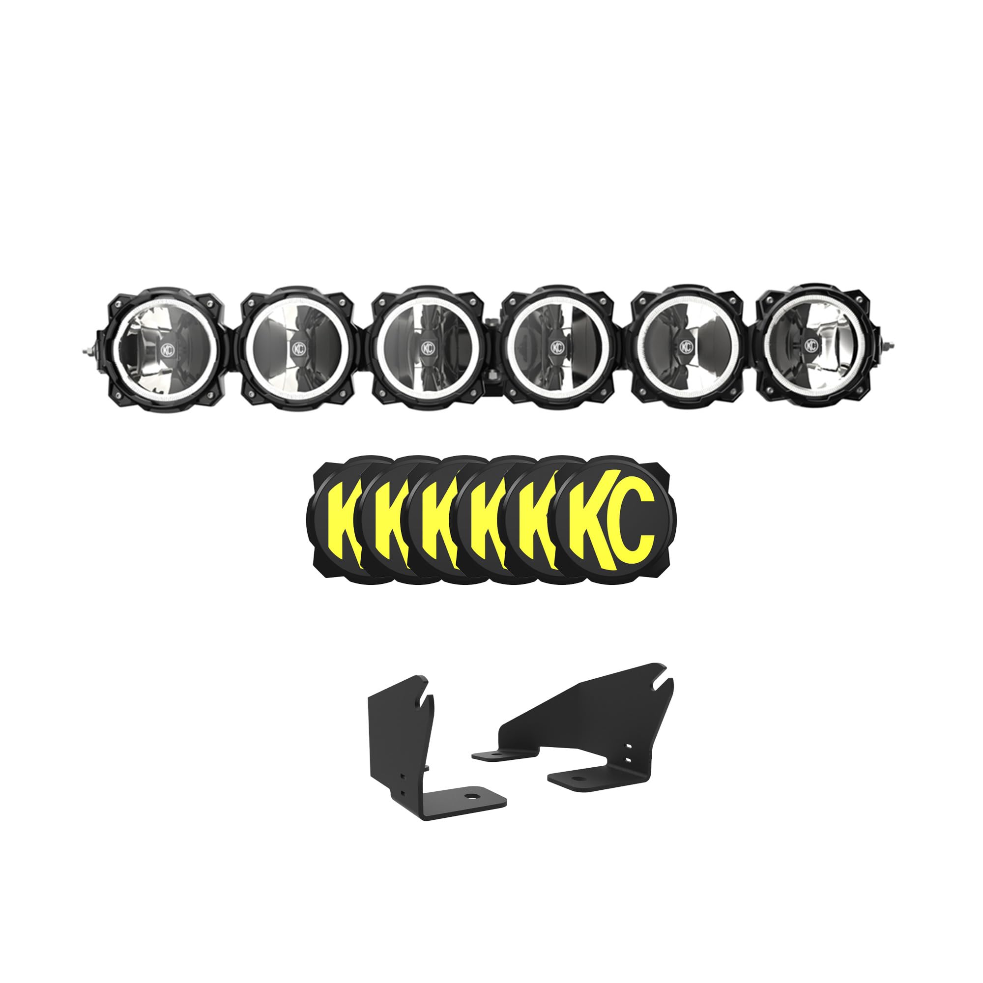 Polaris RZR Pro R KC Hilites Light Bar Kit - 39" Pro6 Gravity® LED Light Bar - 6-Light