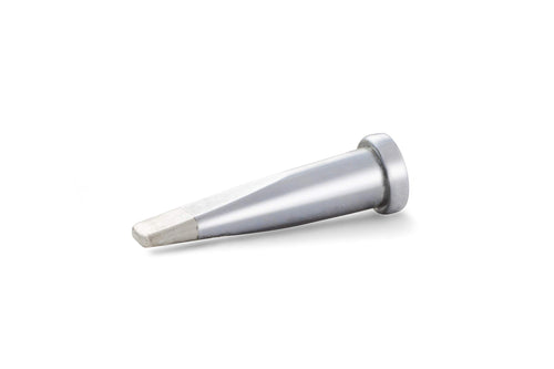 Weller Long Chisel LT M Soldering Tip For Wt, Wx, Wr, WXR, Black