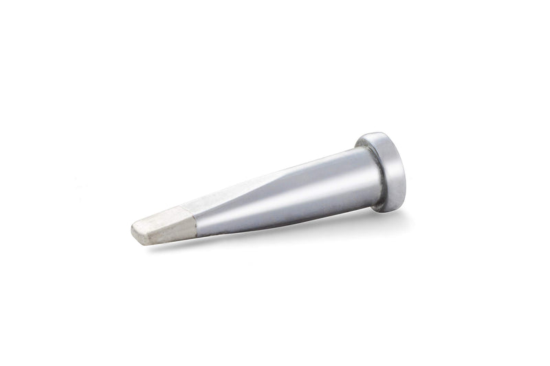 Weller Long Chisel LT M Soldering Tip For Wt, Wx, Wr, WXR, Black
