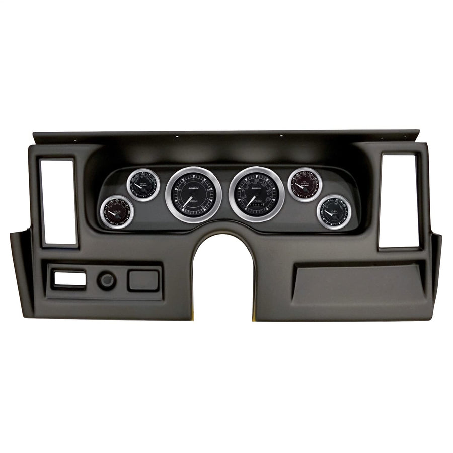 AutoMeter Dash Kit Direct Fit, (3 3/8" X2, 2 1/16" X4), Chevrolet Nova 77-79, Chrono (2916-04)