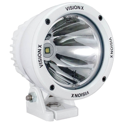 25-Watt Led Off Road Light Luminous Spot Beam 10 Degree White Housing