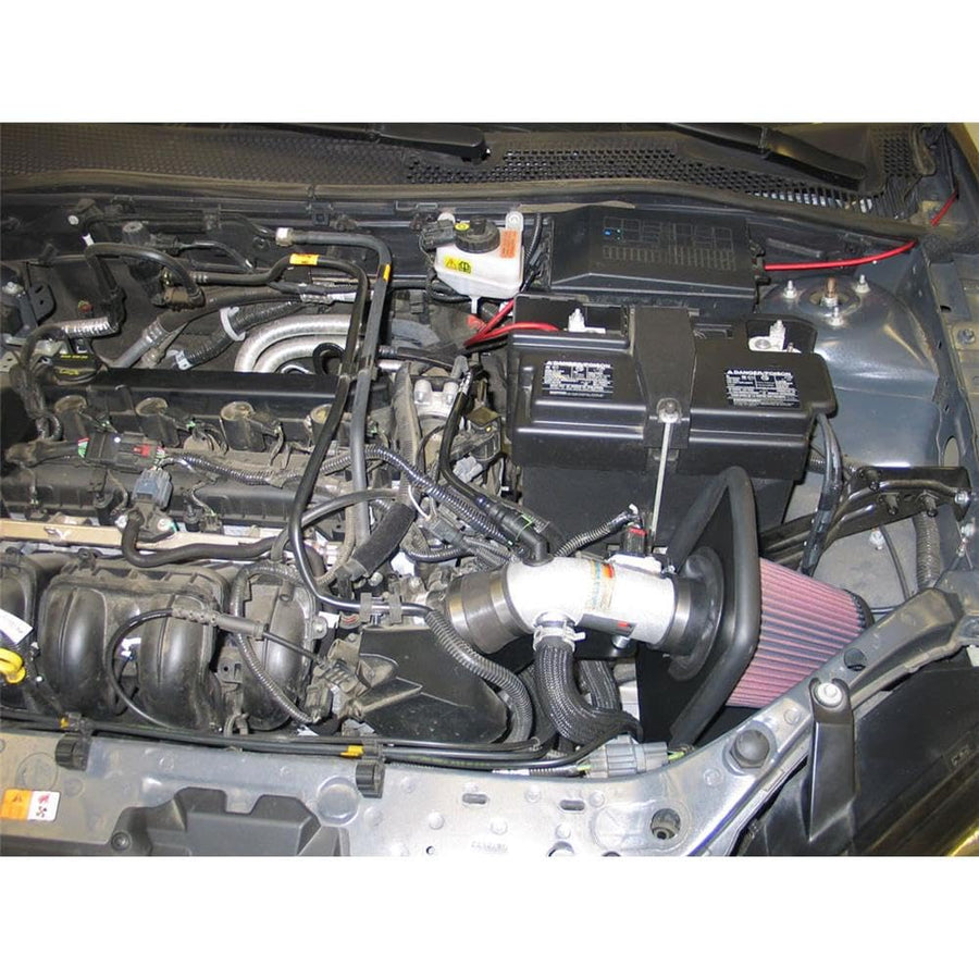 Cold Air Intake System K&N: High-Flow Air-Filter, Increase Performance & Horsepower: Compatible with 2007-2009 FORD Focus, 69-3513TTK