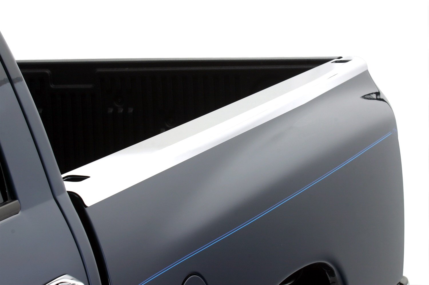 ICI SPBR46 Bed Cap Protector Stainless Steel Fits 1999-2006 Chevrolet/GMC Silverado/Sierra 1500/2500/3500 Short Bed with Stake Pocket Holes